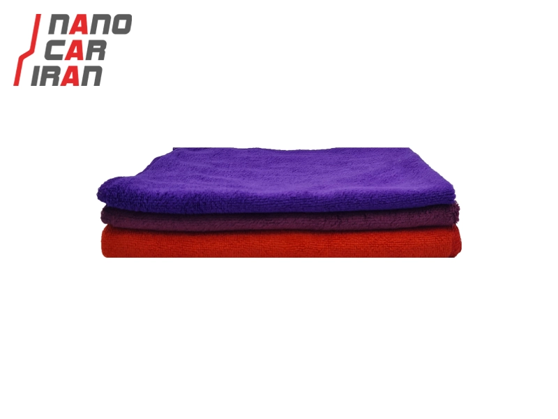 دستمال مایکروفایبر ۴۰×۴۰ ( ۱ عددی ) Microfiber Towel 40×40 (Single Piece)